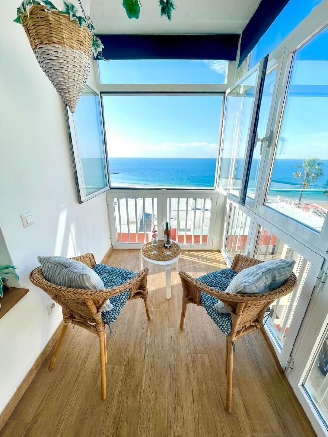 Gatu Casa Muse Junto A La Playa, Vista Al Mar, Aire Acc, Terraza, Wifi Y Chimenea " Preferente Mayores De 25 Anos Y Familias " Ел Пуерто де Санта Мария Екстериор снимка